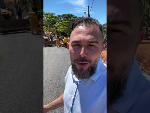 parque Santo Antônio asfalto finalizando 2025 Eduardo moreira niquelandia goias