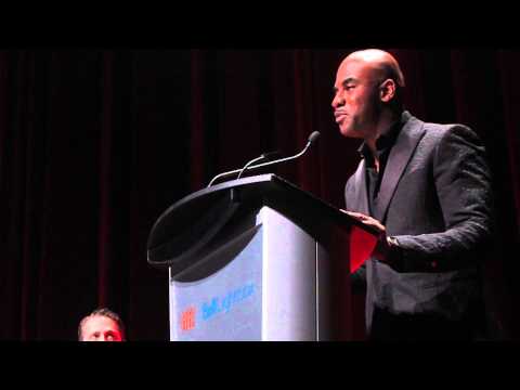 Wes (Maestro) Williams Tiff Bell Lightbox for the Institute of Canadian Citizenship Speech