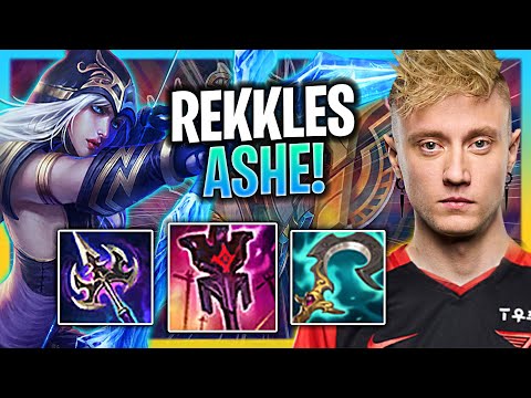 REKKLES IS A BEAST WITH ASHE! | T1 Rekkles Plays Ashe Support vs Janna!  Season 2023