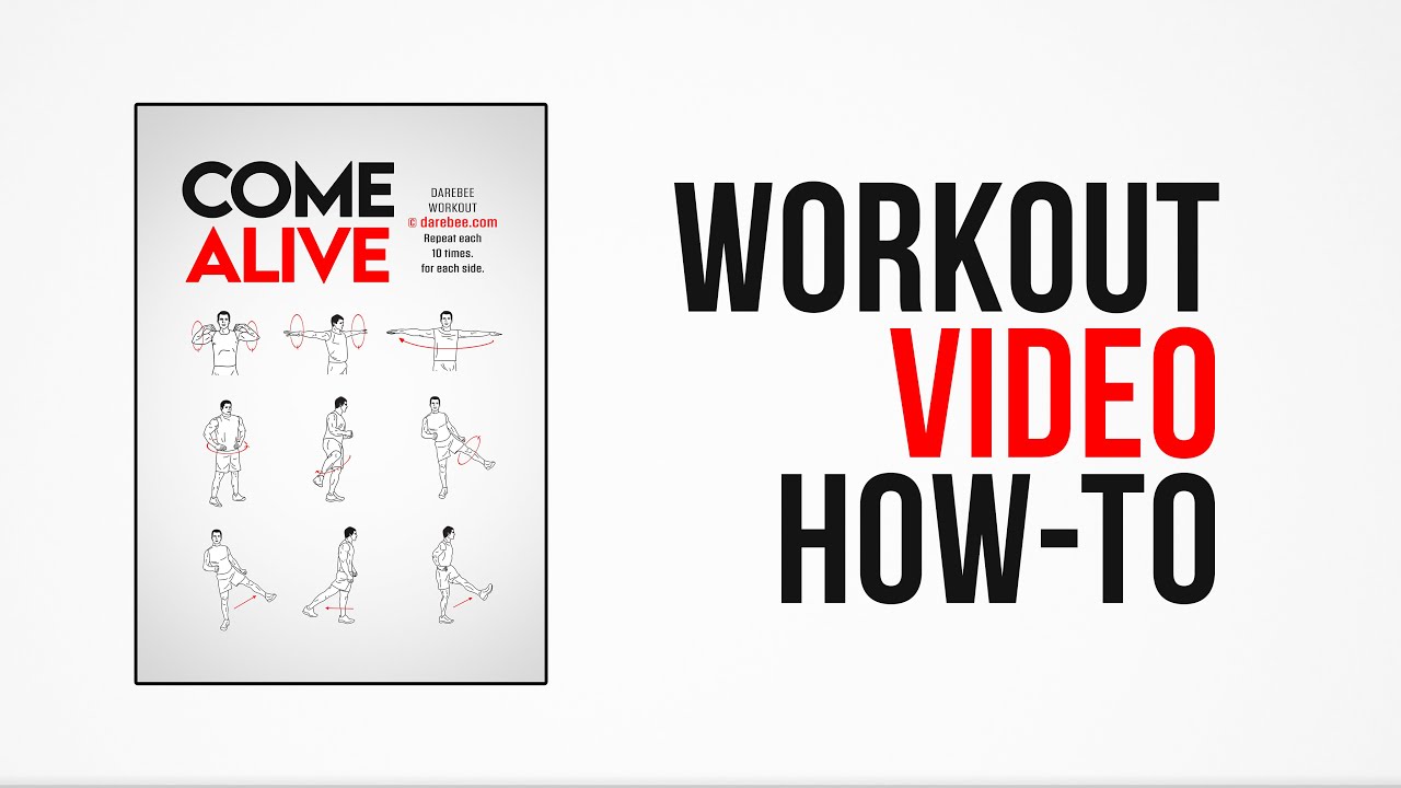 Come Alive Workout [ FULL ] by #DAREBEE