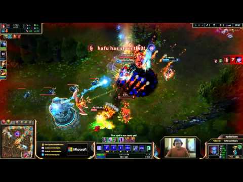 Scarra - Evelynn vs Kha'Zix mid (Diamond l)