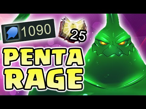 1000+ AP THE MOST UPSETTING RAGEQUIT PENTAKILL MAX MEJAI (ZAC JUNGLE) - Nightblue3