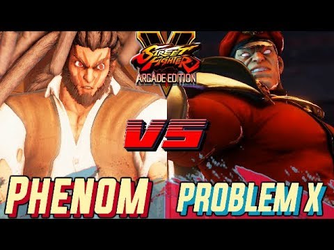 SFV AE 🔥 Phenom (Necalli) VS Problem X (M Bison) 🔥Ranked Set🔥