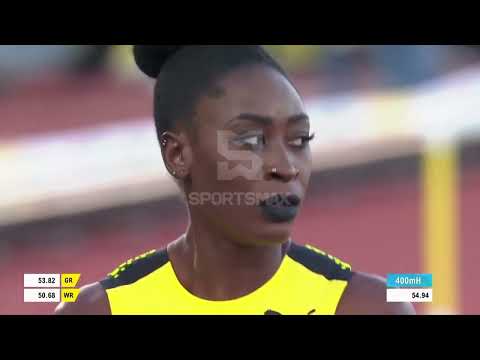 CWG: Women's 400m Hurdles Round 1 - Heat 2 | SportsMax TV