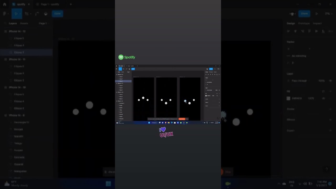 How to design Spotify UIUX in Figma || UIUX || Ui With Shivastuart