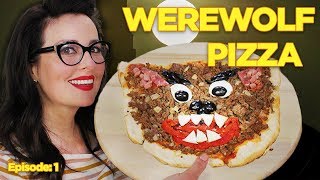 Spooky Werewolf Meat Lovers Halloween Pizza Challenge! | Will It Pizza?