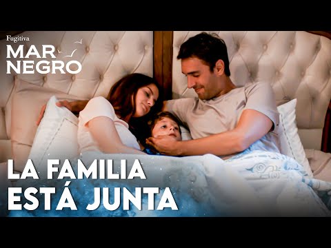 Tahir, Nefes, and Yiğit sleep together during the storm - Black Sea | Legendary Scenes