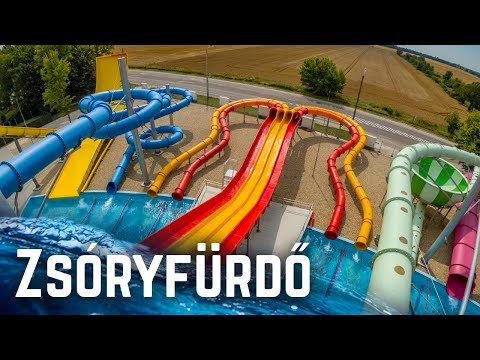 All Water Slides at Zsóryfürdő Mezőkövesd, Hungary! (GoPro POV)