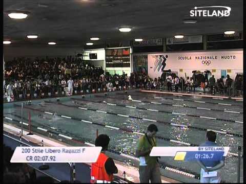 Serie 5 dei 200 Stile Libero Ragazzi Femmine - 15 Memorial Chiara Giavi