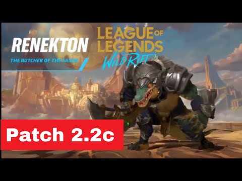 Wild rift patch 2.2c update