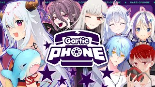【 Gartic Phone 】みんなでサメをいじめる回 VTuberハクヤ / Hakuya LIVE STREAM
