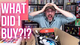 I Bought a Video Game Collection WITHOUT LOOKING AT IT