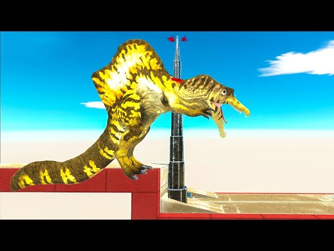 DodGE GiaNT SpiKE and SuRVive TraPS - Animal Revolt Battle Simulator