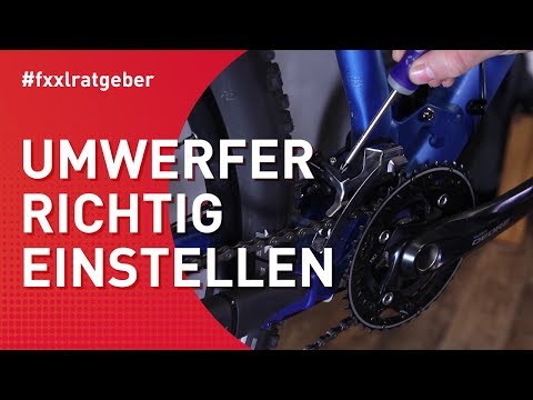 Adjusting the front derailleur correctly for precise shifting - MTB