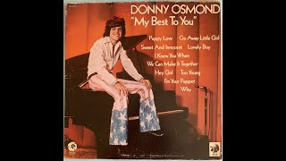 Donny Osmond Hey Girl