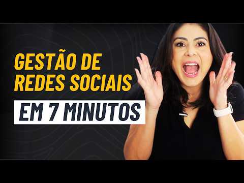 7 Minutos para Aprender Gestão de Redes Sociais