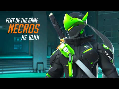 NECROS is SHOWING WHY HE IS FASTEST GENJI! POTG! [ OVERWATCH 2 TOP 500 ]