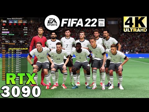 FIFA 22 4K | RTX 3090 | Ryzen 7 5800X | Ultra Settings
