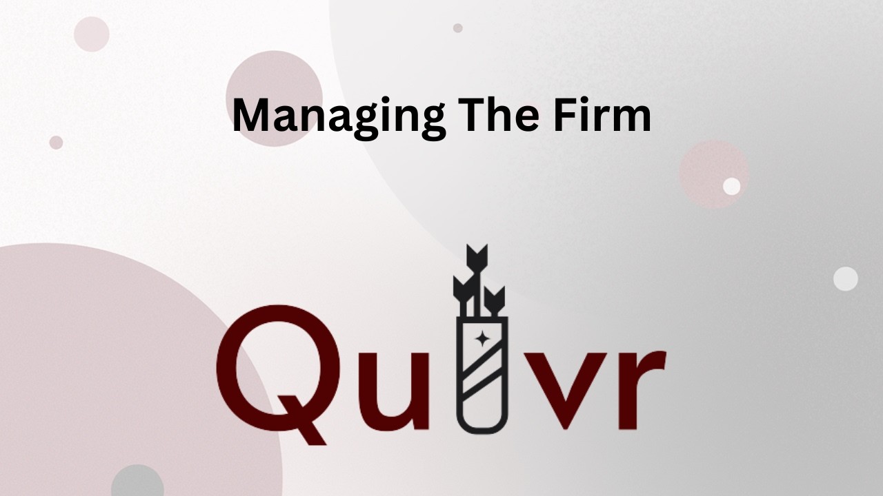 Firm Management Video