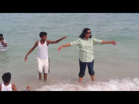 I AND MY FAMILY IN BEACH