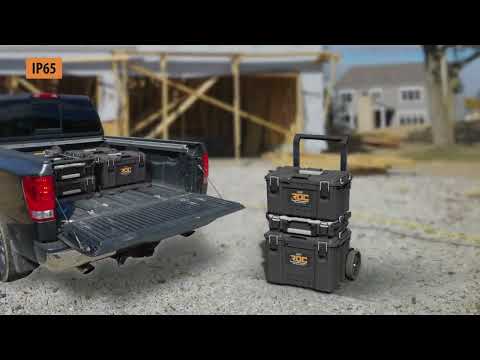 Keter įrankių dėžė su stalčiais ROC Pro Gear 2.0 XL, 56,5 x 37,5 x 41,3 cm video