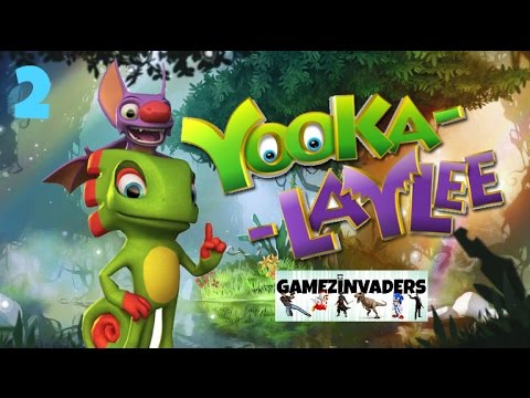 YOOKA-LAYLEE! Walkthrough/Playthrough Part 2! 3D Platformer for Xbox One/Ps4/Nintendo Switch