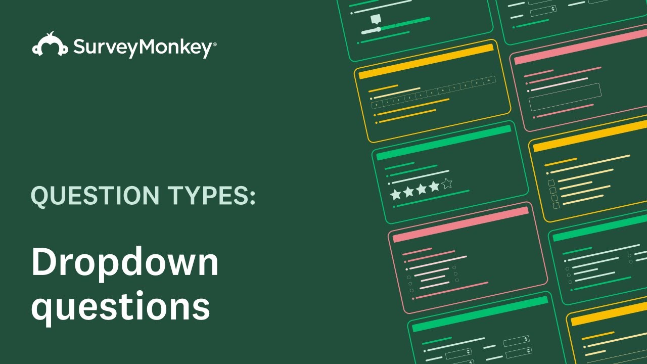 How to create a Dropdown question with SurveyMonkey