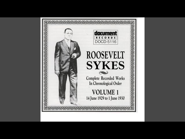 Blog Titulo: Roosevelt Sykes - La historia del artista musical de blues