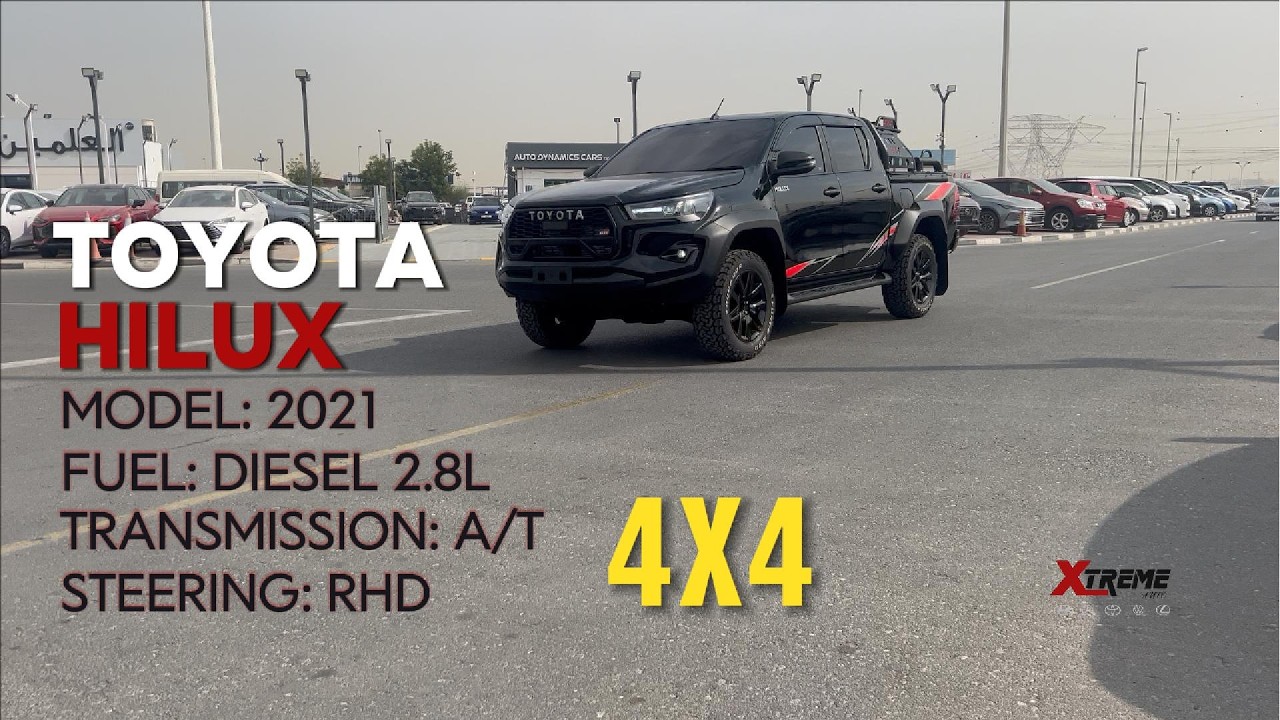 تويوتا هيلوكس 4X4 Diesel 2.8L Right hand (Export Only) video