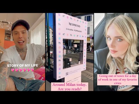 Nespresso x Chiara Ferragni, in partenza per lavoro - The Ferragnez 26/5/21