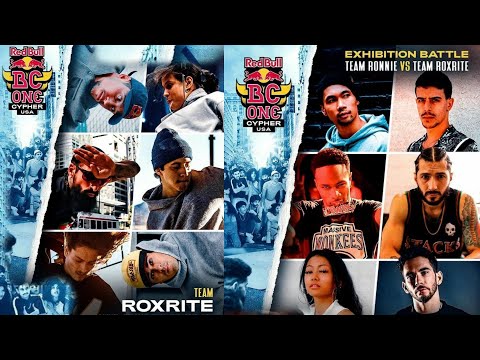 TEAM RONNIE VS TEAM ROXRITE [EXHIBITION BATTLE  RED BULL BC OBE CYPHER USA 🇺🇲2022]