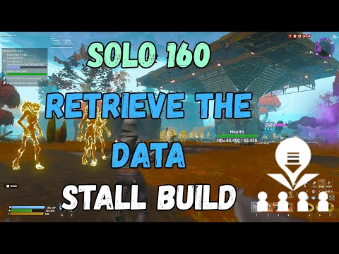 Solo 160 Retrieve The Data Cheap Stall Build - Fortnite STW (OutDated)