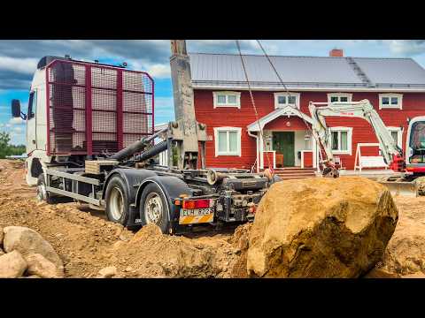 Removing Rocks With My Hooklift Truck & Giving It a Full Service