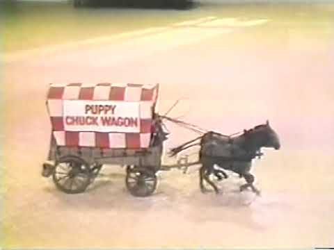 Puppy Chuck Wagon Dog food commercial - 1970s