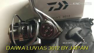 Luvias daiwa 3000