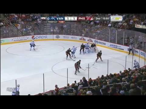 Canucks vs Coyotes - All Canuck Goals - 11/5/13 - HD