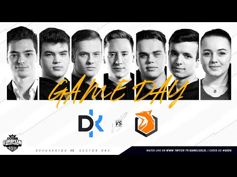 S1 vs DK - Play-Ins Day 3 Game 2 | EU Masters Spring | Sector One vs Defusekids (2020)