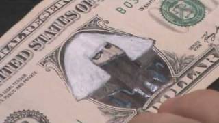 Lady Gaga on a dollar bill