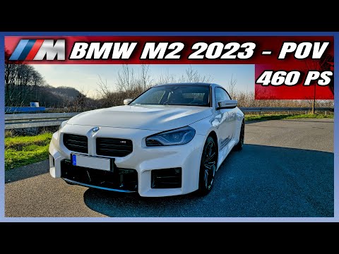 BMW M2 2023 POV Review: Sportliche Fahrt auf Landstraße und Autobahn
