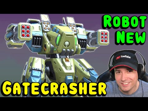NEW Robot: Gatecrasher Ion-Beam Gameplay: Mech Arena - MA