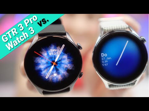 amazfit GTR 3 Pro vs. HUAWEI Watch 3 - Günstig oder teuer, was lohnt sich mehr?