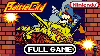 Battle City 1985 | NES Longplay | Classic Retro Gameplay | No Commentary