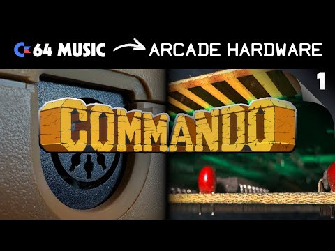 Can I port C64 Commando music to arcade hardware?