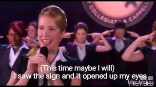 Pitch perfect   The sign, Bulletproof (lyrics)