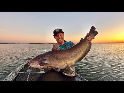2 Days Boat Camping and Catfishing on a MASSIVE Lake!!