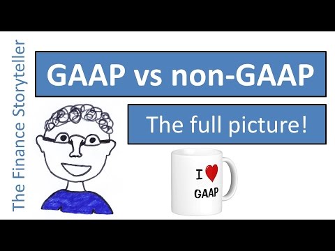 GAAP vs non-GAAP