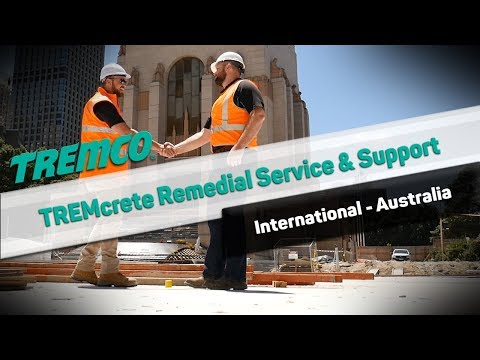 TREMcrete Remedial Service & Support