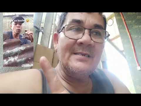 Isang content creator ang nag mukbang ng yero na may kalawang