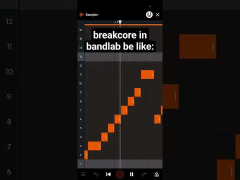 breakcore in bandlab is surprisingly fun #breakcore #originalcomposition #bandlab #breakcorebelike