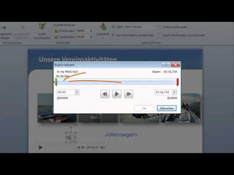 PowerPoint: Hintergrundmusik in Präsentationen einfügen